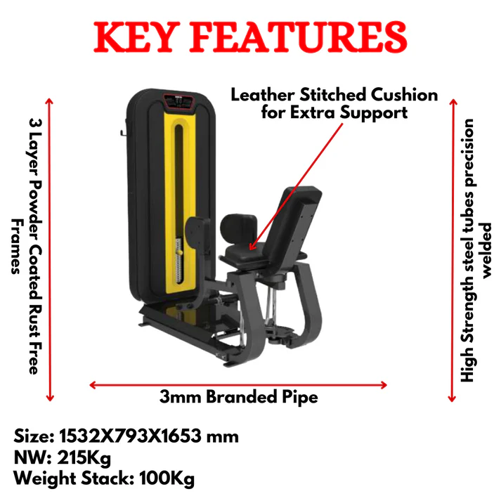 Commercial Abductor Exercise Machine- LD-821 - Image 2