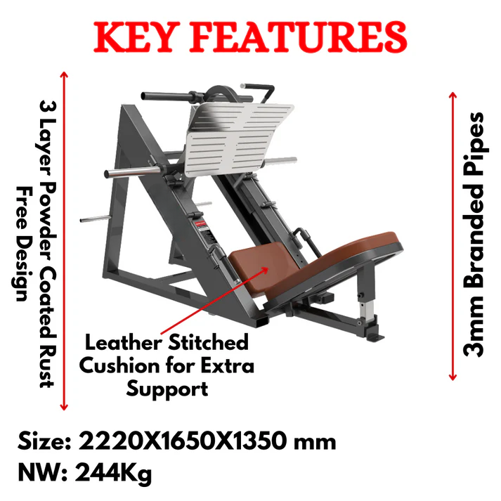 Luxury Heavy Duty Leg Press- ER-956 - Image 2