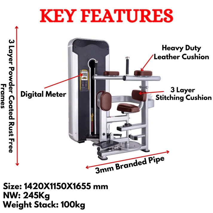 Best Rotary Torso Machine in India TNT-011 - Image 2