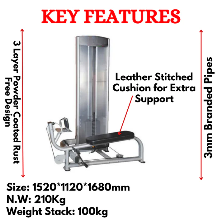 Seated Horizontal Pully Machine Price in India ES-036 - Image 2